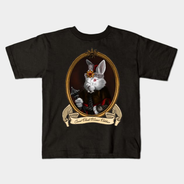 Renaissance Pet - Count Vladd Werner Vikhrov Kids T-Shirt by JMSArt